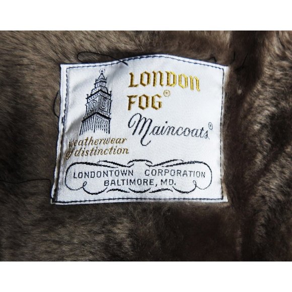 London Fog Maincoat/Over Coat/Trench Coat/Raincoat/Men Size 40 Regular - Picture 5 of 11